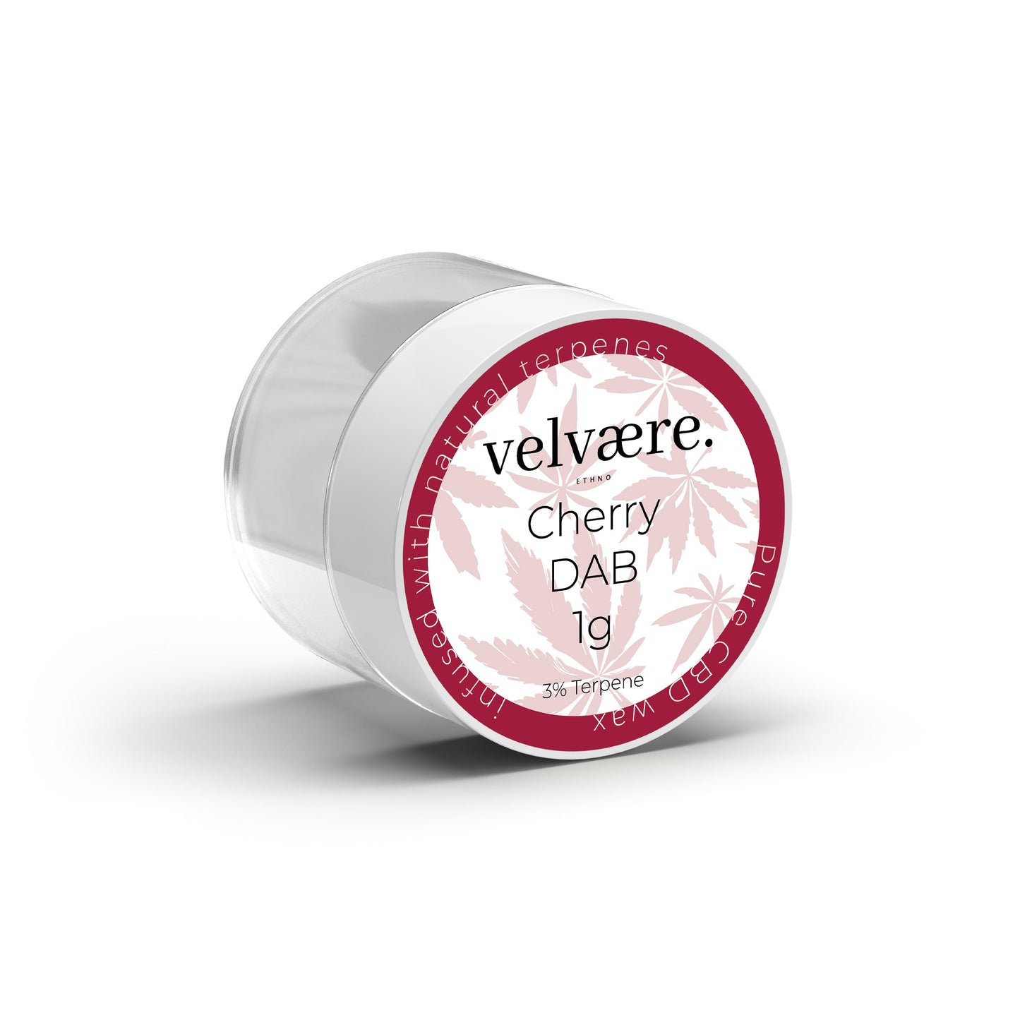 Velvaere Cherry DAB – 1g, CBD Wax mit 3% natürlichen Terpenen, fruchtiges Kirscharoma, im praktischen Döschen