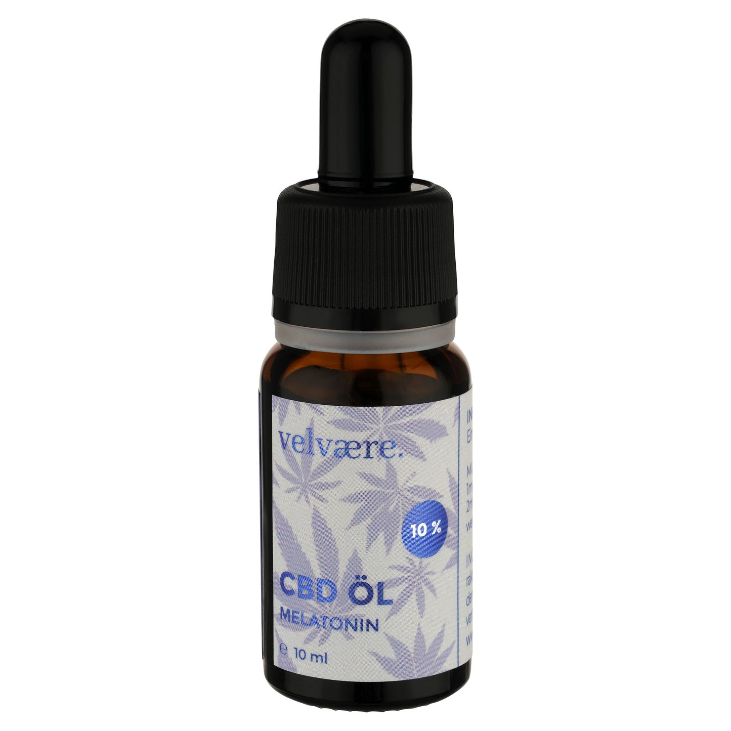 Velvaere CBD Öl 10 % mit Melatonin – 10 ml Braunglasflasche mit Pipette