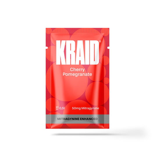 Velvaere KRAID Cherry Pomegranate Enhanced Kratom Sticks – Kirsch-Granatapfel-Geschmack, Enhanced Formel