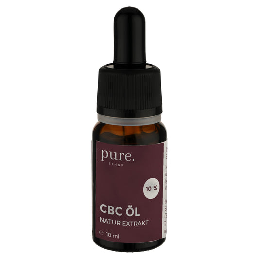 Pure Ethno CBC Full Spectrum Öl 10% - Braune 10 ml Pipettenflasche