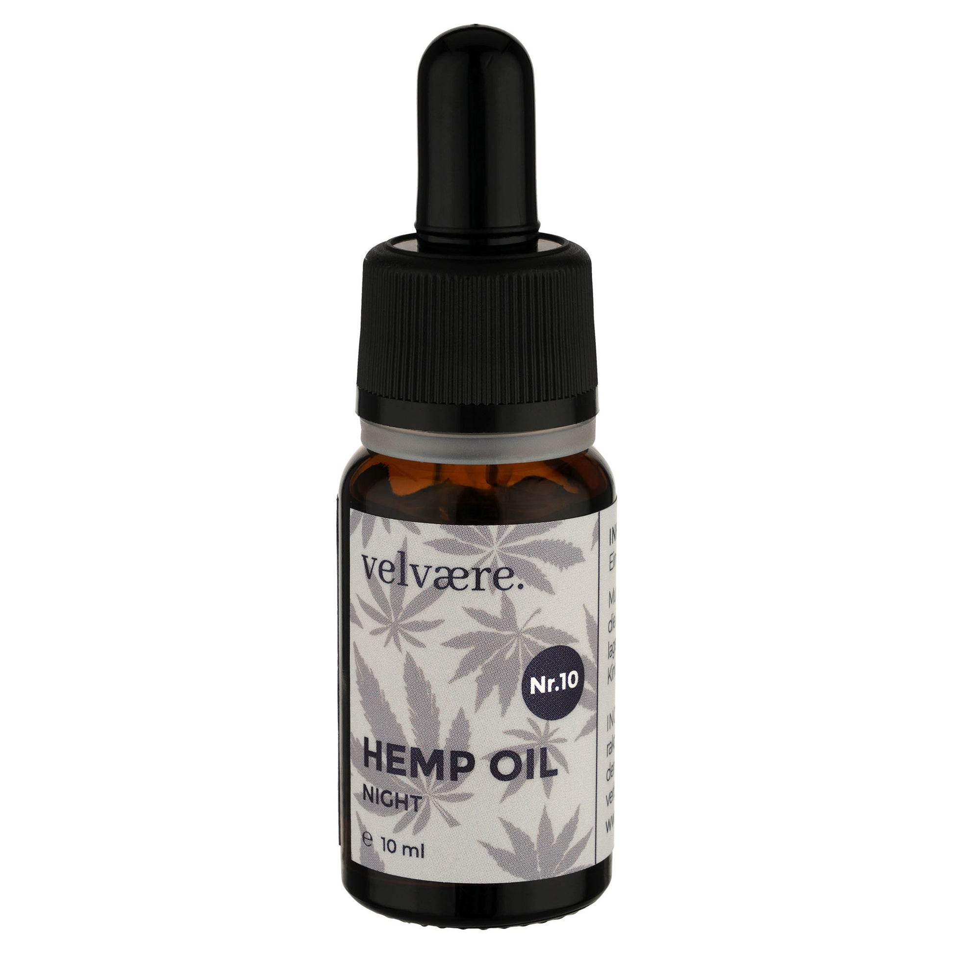 Velvaere CBD Öl Night 10 % mit Terpenen – 10 ml Braunglasflasche mit Pipette