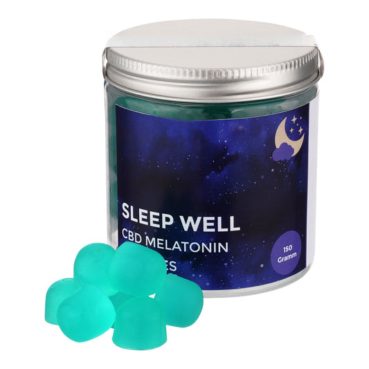 pure. ethno Sleep Well Gummies – CBD, CBN und Melatonin Gummibärchen, THC-frei