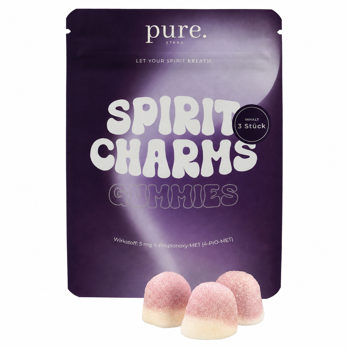 4-PrO-MET Spirit Charms Gummies 5 mg – psychedelisches Tryptamin-Derivat als Research Chemical für Labor- und Forschungszwecke